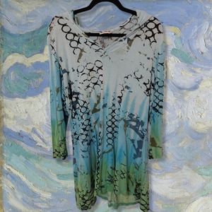 Parsley and Sage Long Sleeve Hooded Tunic